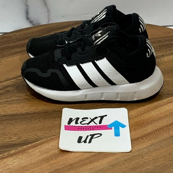 adidas Other - Adidas Toddlers Swift Run X Black Athletic Youth Kid Low Top Sneaker Shoes US 8K